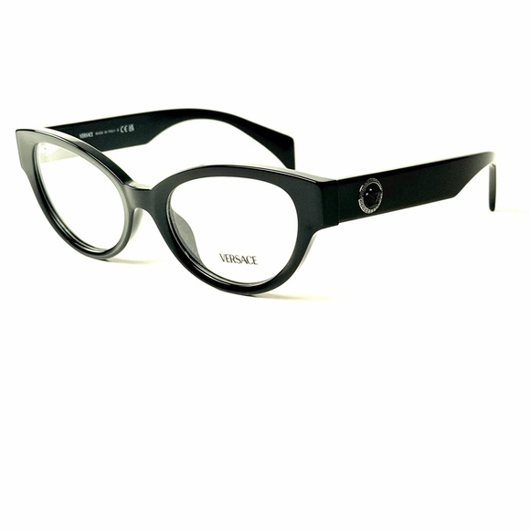 Versace Mod. 3361 U GB1 Black Eyeglasses New Authentic 3361 main image 7